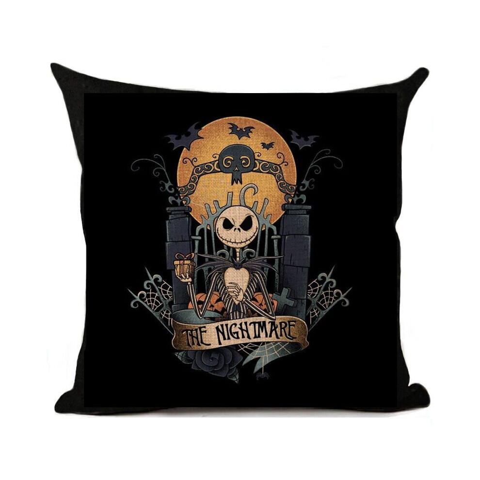 (G) The Nightmare Before Christmas Throw Pillow Case Cushion Cover Sofa Home Decor