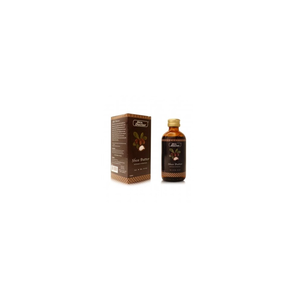 Skin Doctor Shea Butter Therapy Oil | Intensive Skin Care and Dryness Relief | Moisturizing and Soothing Dry Skin125ml