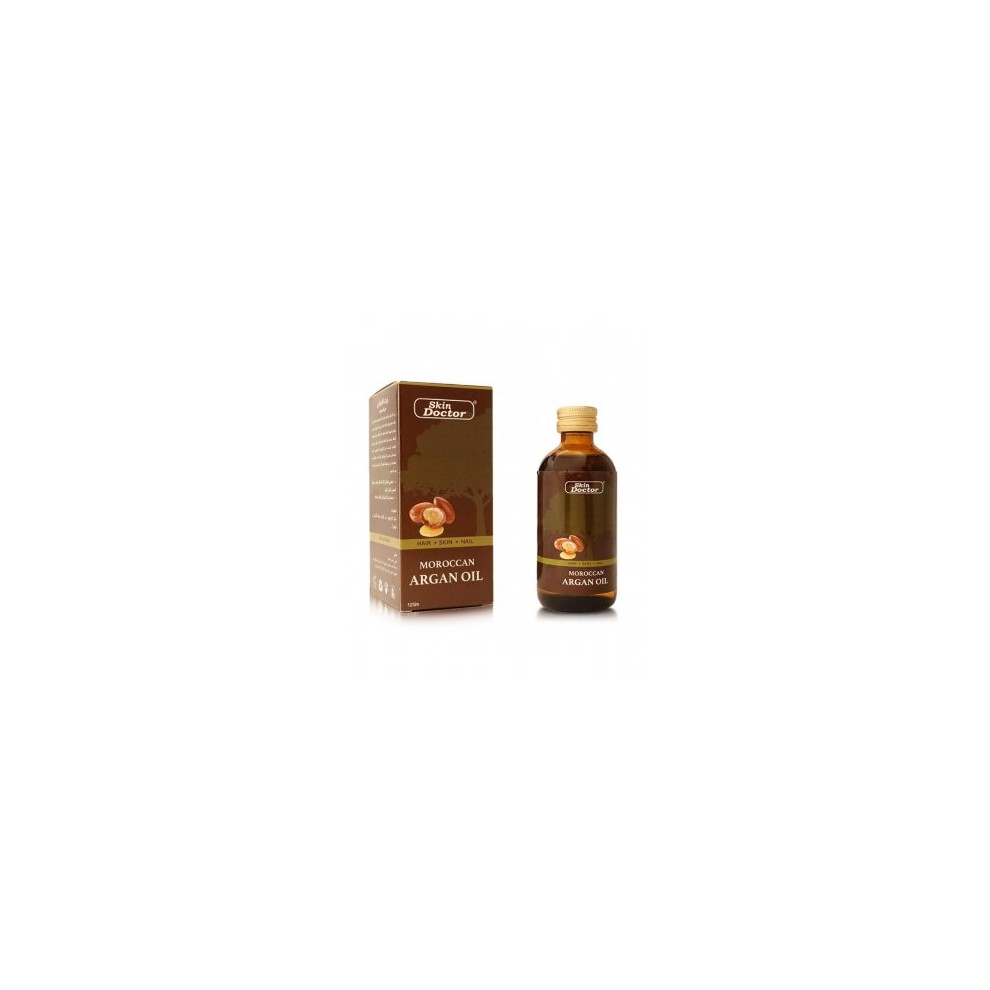 Skin Doctor Moroccan Argan Therapy Oil | Luxurious Skin Care and Radiance | Revitalizing and Rejuvenating Skin 125ml