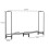 8ft Firewood Rack Heavy Duty Large Wood Bin Holder 4