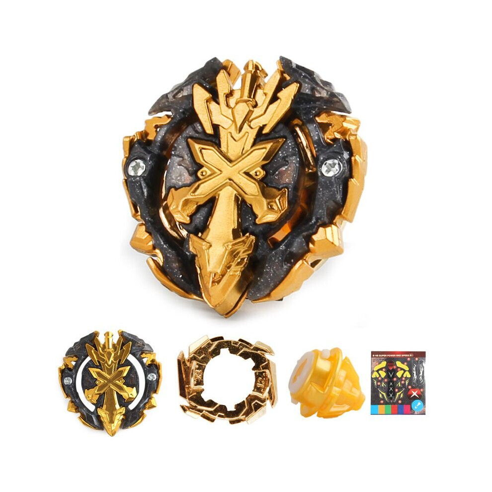New Limited Edition B-48 Metal Fusion Burst Beyblade No Launcher Kids Toys Gold