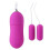 (Purple) Bullet Dual Vibrator 10 Speed Remote Vibrating 2