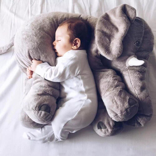 Large elephant pillow for baby discount