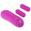 (Purple) Bullet Dual Vibrator 10 Speed Remote Vibrating 1