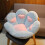 (70cm, White) Stuffed  Soft Paw Pillow Animal Seat 9