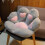 (70cm, White) Stuffed  Soft Paw Pillow Animal Seat 5