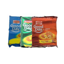 Britannia Good Day Butter, Cashew and Pista Badam Cookies Combo Pack (8*90g) 720g Each ,Melt In Mouth Cookies