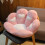 (70cm, White) Stuffed  Soft Paw Pillow Animal Seat 14