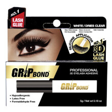 EBIN 4Ever Grip Bond Eyelash Adhesive White/Dries Clear