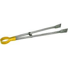 (Yellow) 18" Professional Stainless Steel Grill BBQ Tongs