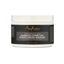 Shea Moisture African Black Soap Bamboo Charcoal Purification Masque 340g