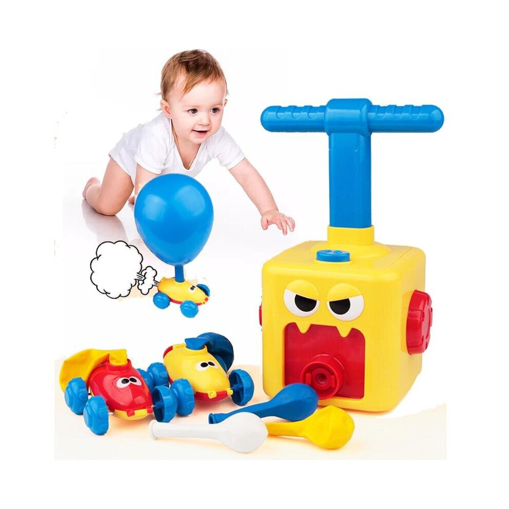 (Full Tower + Car Kit (12 balloons)) Balloon Powered Car Balloon Launcher Toy