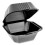 6 in. Foam Container, Black 1