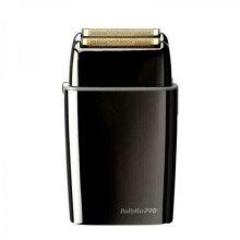 BaBylissPRO 4Artists FoilFX02 Shaver FXFS2GSE - Full-Metal Body, 11,000 CPM, Ultra-Thin Double Foil, 44mm Shaving Zone, 3h Run Time, Universal Voltage