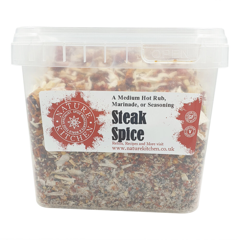Naturekitchen Steak Spice Hand Crafted Spice Blend - Large Tub Bronze