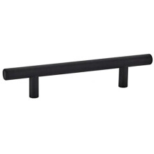 6 in. Brass Bar Pull, Flat Black