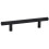 6 in. Brass Bar Pull, Flat Black 1