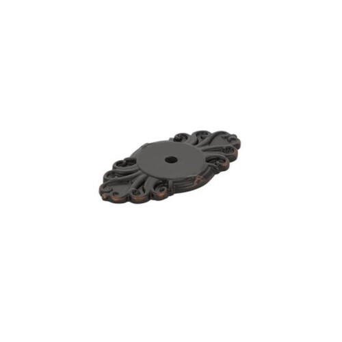 Back Plate for Knobs Ribbon & Reed, Oil Rubbed Bronze