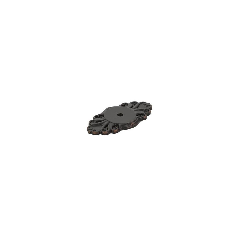Back Plate For Knobs Ribbon & Reed, Oil Rubbed Bronze 751759184083