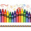 Crayons Layered Border - Pack of 6 1
