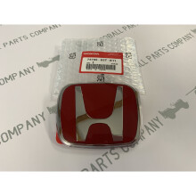 Honda Civic Type R Front Rear Grille Badge Emblem Red 75700-S5T-E11