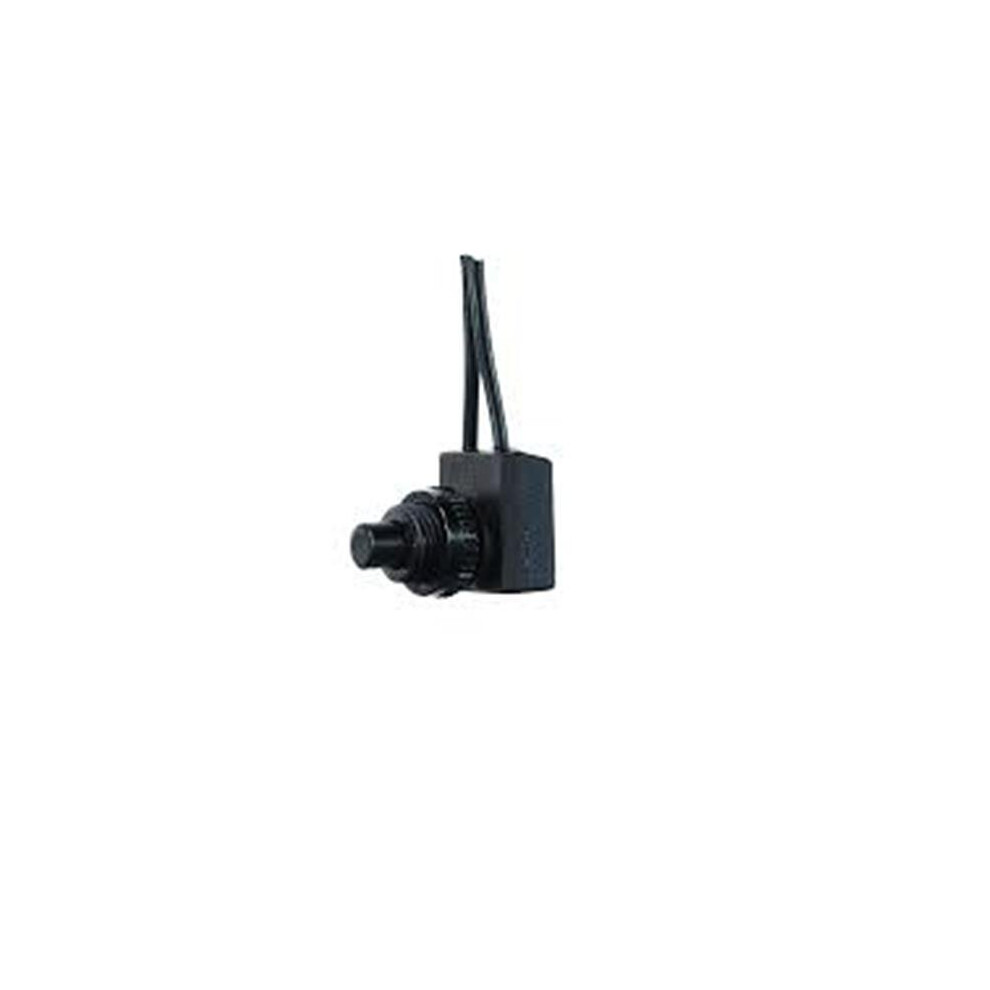 10A Push Button On, Off Switch - Spst With 4.5 In. Leads 756873248840
