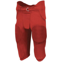 Youth Integrated 7 Piece Pad Pant, True Red - 2XL