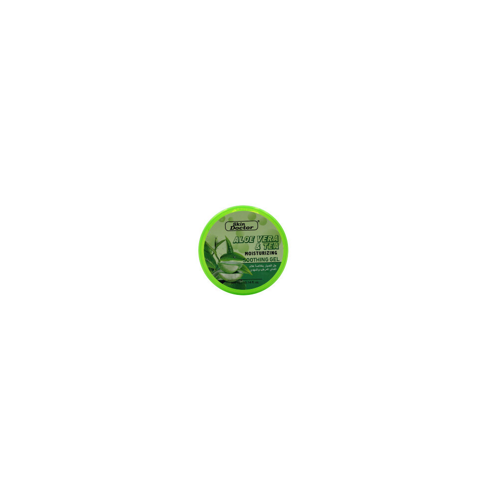 Skin Doctors Skin Doctor Aloe Vera & Tea Moisturizing Soothing Gel Cooling Relief And Deep Hydration 300Ml