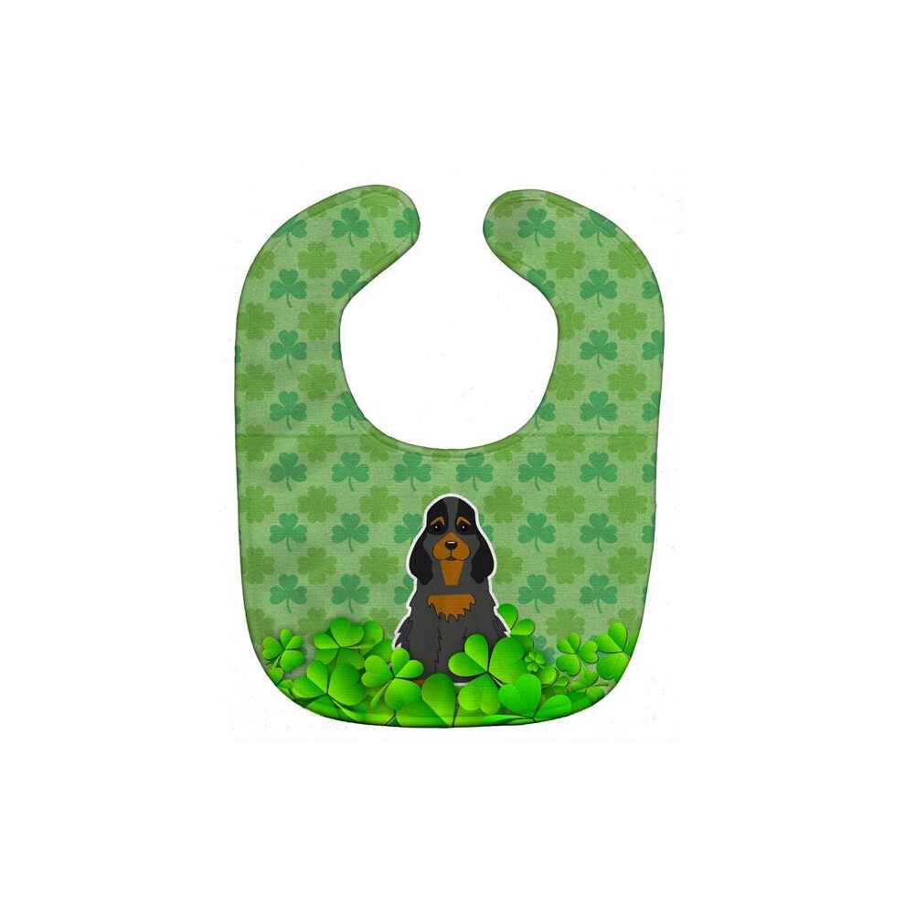Cocker Spaniel Tan Shamrocks Baby Bib Black Stationx
