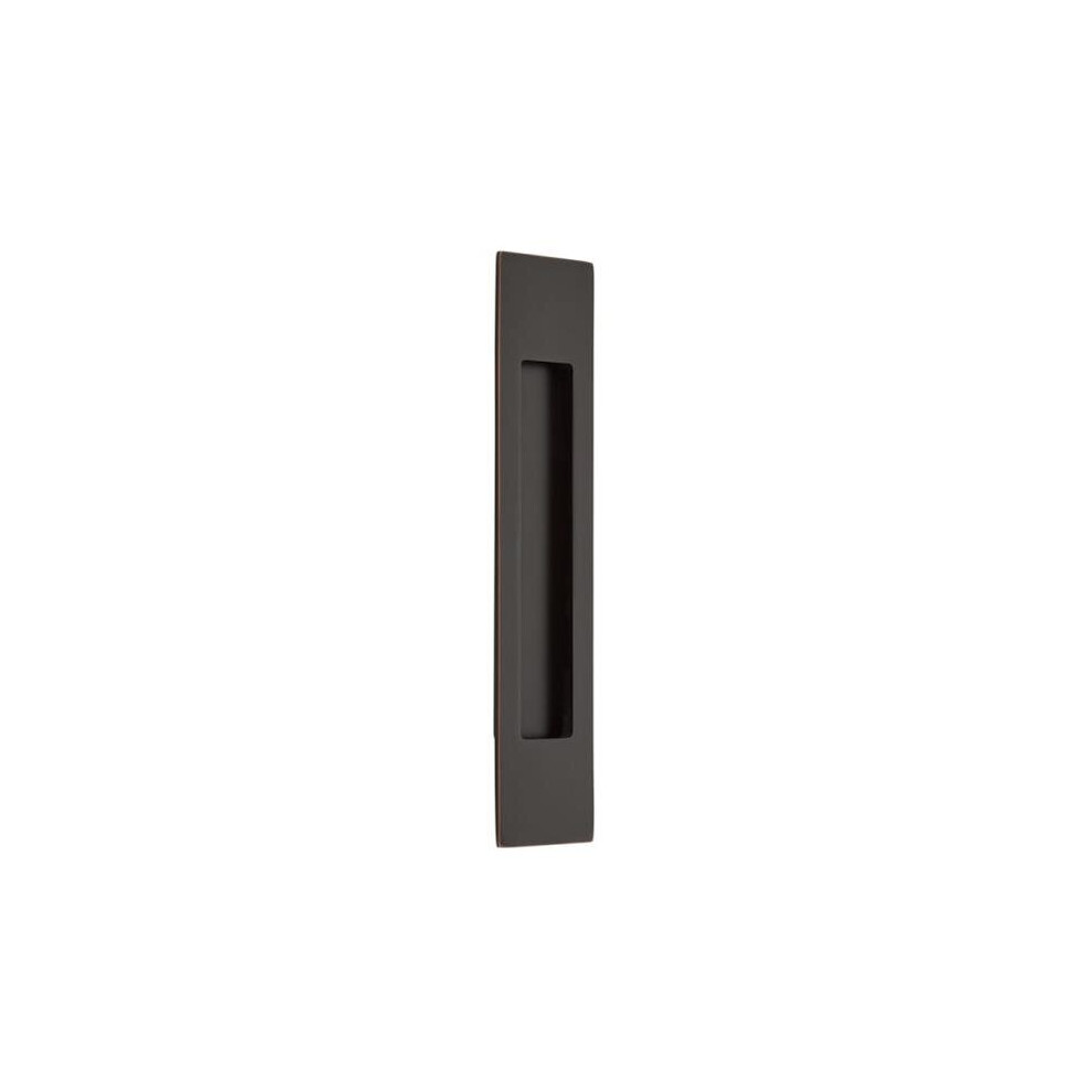 10 In. Modern Rectangular Flush Pull, Oil Rubbed Bronze 751759132459