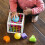 (Square) Baby InnyBin Soft Cube Montessori Educational Shape Sorting Toys Tactile Touch 10