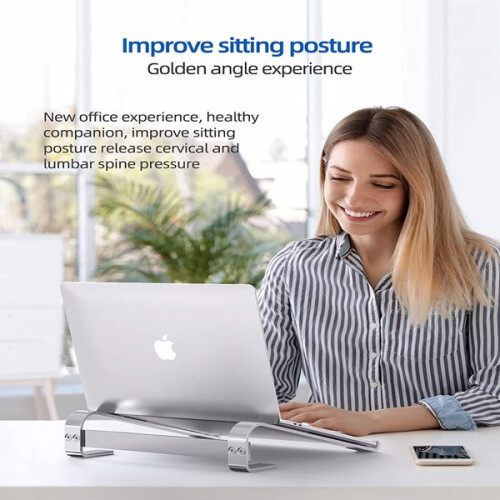 Laptop Tablet Stand Riser Holder Ergonomic 2