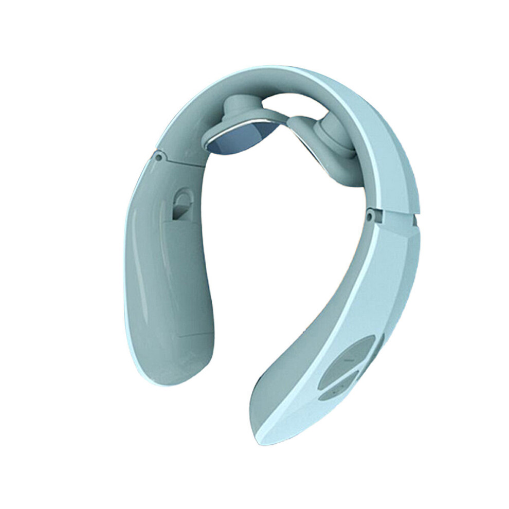 Green (Green) Electric Cervical Neck Pulse Massager Body Shoulder Muscle Relax Relieve Pain Office Home