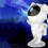 Astronaut Galaxy Starry Sky Projector Lamp - Adjustable Head 90 & Arm 360, Remote, 8 Nebula Effects, 45/90min Timer, USB Powered 10