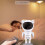 Astronaut Galaxy Starry Sky Projector Lamp - Adjustable Head 90 & Arm 360, Remote, 8 Nebula Effects, 45/90min Timer, USB Powered 8