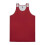 Youth Ventback Singlet, Graphite & White - Extra Large 1