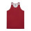 Youth Ventback Singlet, Graphite & White - Large 1