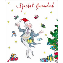 Special Grandad Quentin Blake Christmas Greeting Card Popular Xmas Cards