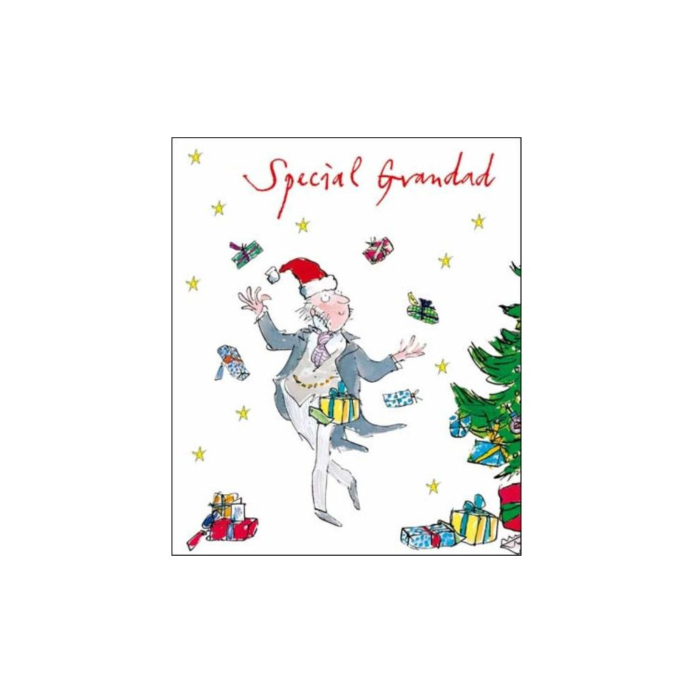 Special Grandad Quentin Blake Christmas Greeting Card Popular Xmas Cards