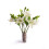 (Ivory) 5 Best Artificial 35cm Tiger Lillies 10