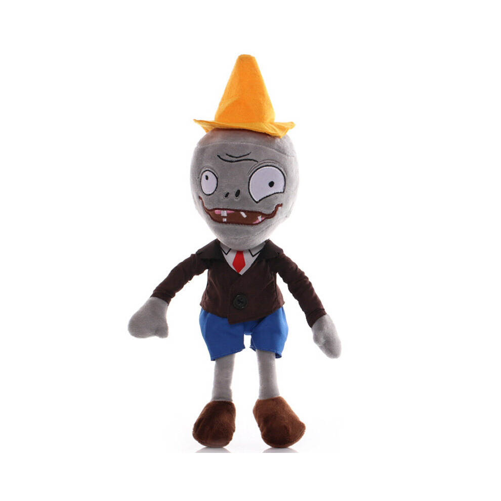 (#7 Hat) 30Cm/12.2" Plants Vs Zombies Plush Toys Hats Pirate Duck Plush Stuffed Doll Toy Yellow