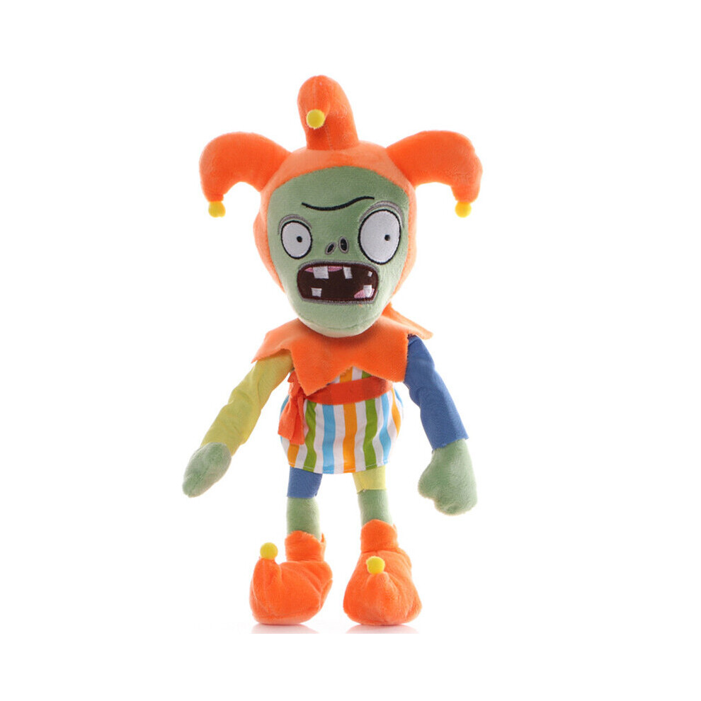 (#21 Clown) 30cm/12.2" Plants vs Zombies Plush Toys Hats Pirate Duck Plush Stuffed Doll Toy