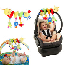 Baby Newborn Infant Hanging Rattles Around The Bed Stroller Revolves Crib Toy