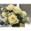 (Coffee) Best Artificial Vintage Rose Spray 7