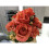 (Coffee) Best Artificial Vintage Rose Spray 5