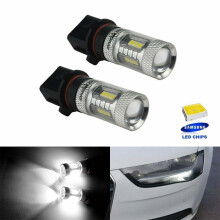 2x P13W PSX26W Xenon White LED Bulb Fog Daytime Running Light DRL For Audi A4 B8