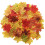 Best Artificial Loose Autumn Mixed Maple Halloween Leaves 2