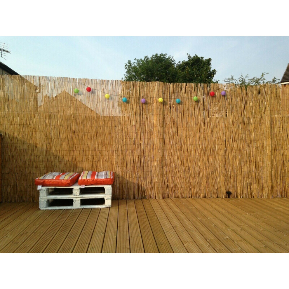 (4M x 1M) Reed Fencing Screening Rolls by Best Artificial