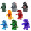 8Pcs Godzilla Mini Figures Building Blocks Toy 1