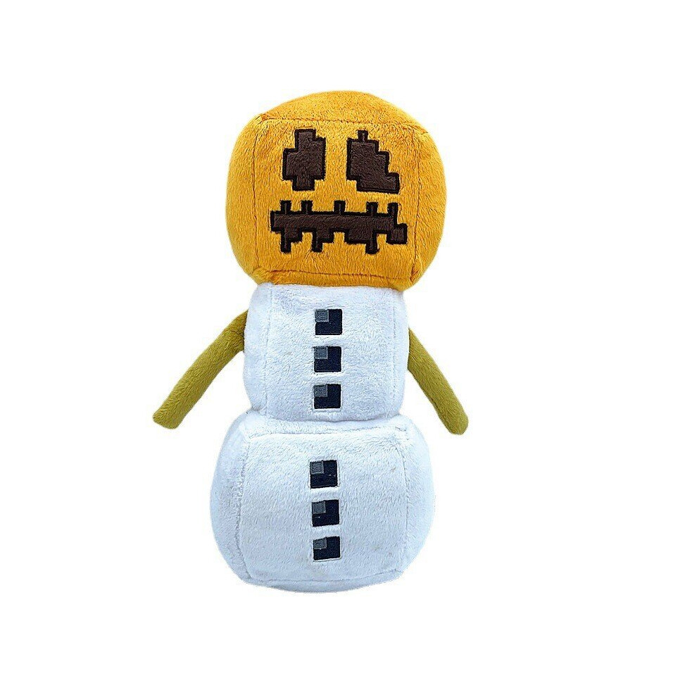 (Snow Golem 33CM) Minecraft Plush Doll Soft Toy Kids Gift